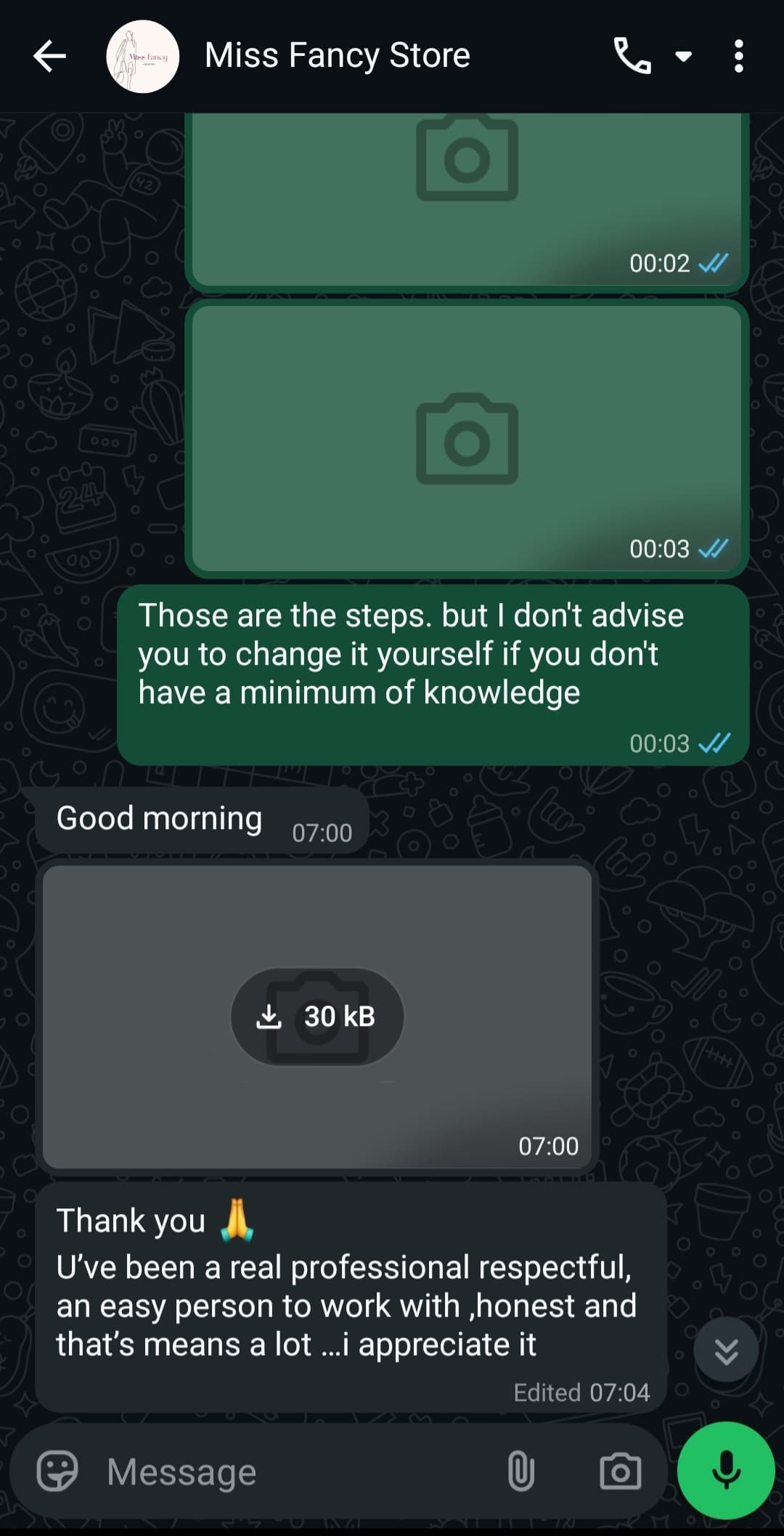Testimonial Client